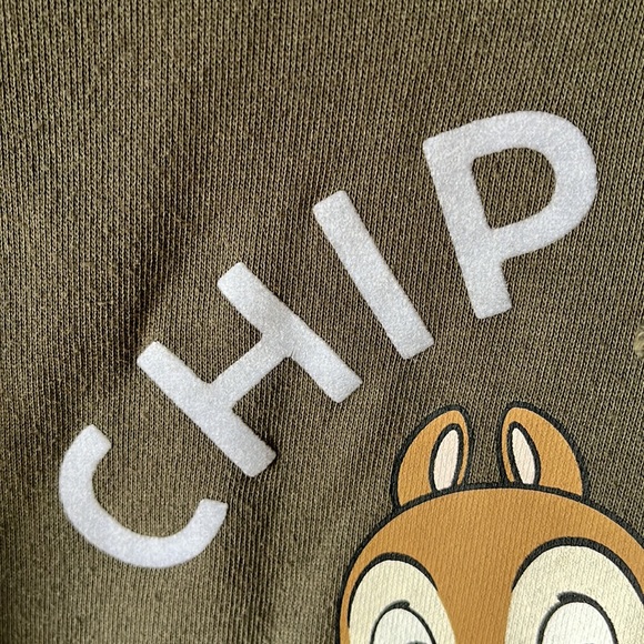 Disney Chip and Dale Hoodie sleeveless size medium - Picture 3 of 11